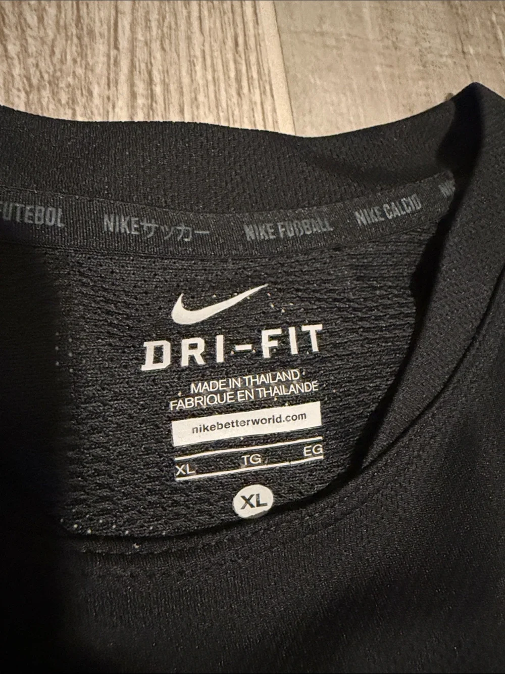 Nike Authentic Dri-FIT, XL soccer training jersey